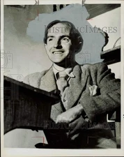 1955 Press Photo British dramatist Christopher Fry. - hpa84673