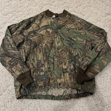 Vintage Liberty Jacket Mens Large Camouflage Realtree Bomber USA Made Hunting