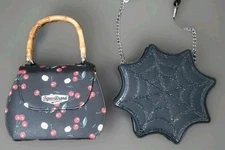 BOGO!  LiquorBrand 🍒Handbag And SourPuss Crossbody Octobag Spiderweb 2 For 1!!!