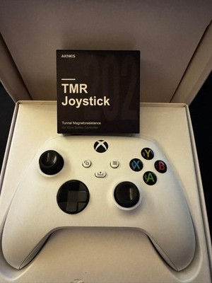 Xbox Hall Effect TMR Stick umbau Controller KEIN STICKDRIFT! USB C Robot White