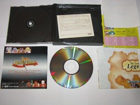 Dragon Force (Japanese) Sega Saturn Japan import +reg card map flyers US Seller