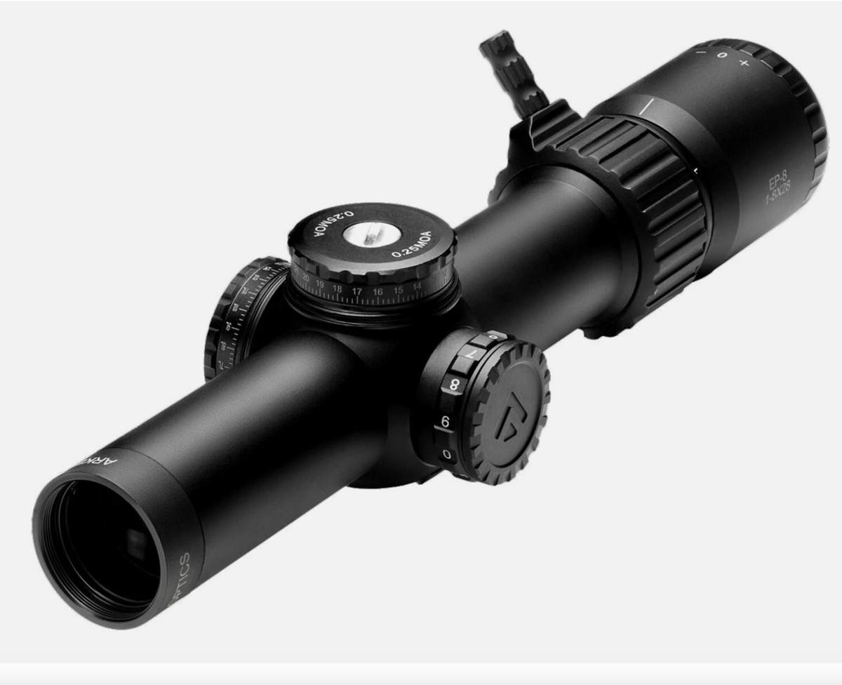 Arken Optics EP8 1-8X28 LPVO FFP MOA 34mm Tube Japanese Glass