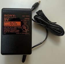 SONY AC POWER ADAPTER AC-96N 9V PLUG IN POWER SUPPLY TESTED WORKS OEM ORIGINAL