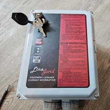 Line Gard ELCI PGFS-55456 Equipment Leakage Current Interrupter 480/50A