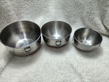 VTG Set ~ 3 Farberware Nesting Mixing Bowls S...