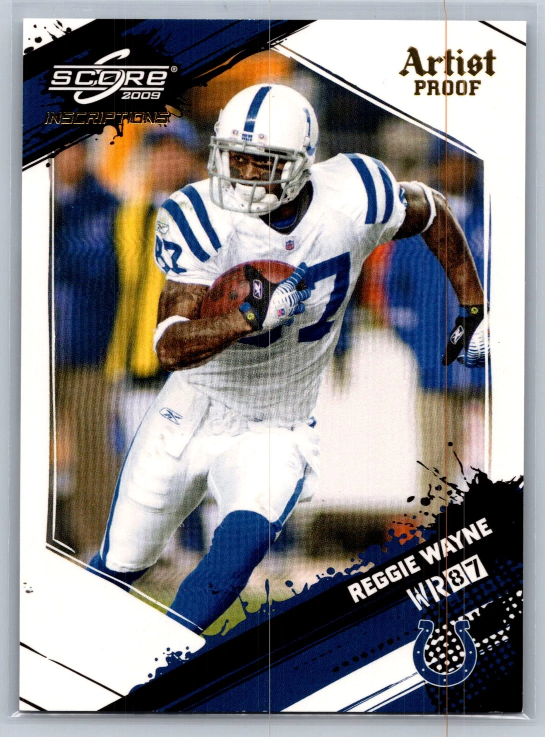 Reggie Wayne trading card