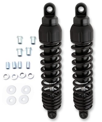 Progressive 444 Series Motorcycle Heavy Duty Black 12'' Rear Shocks (444-4058B)