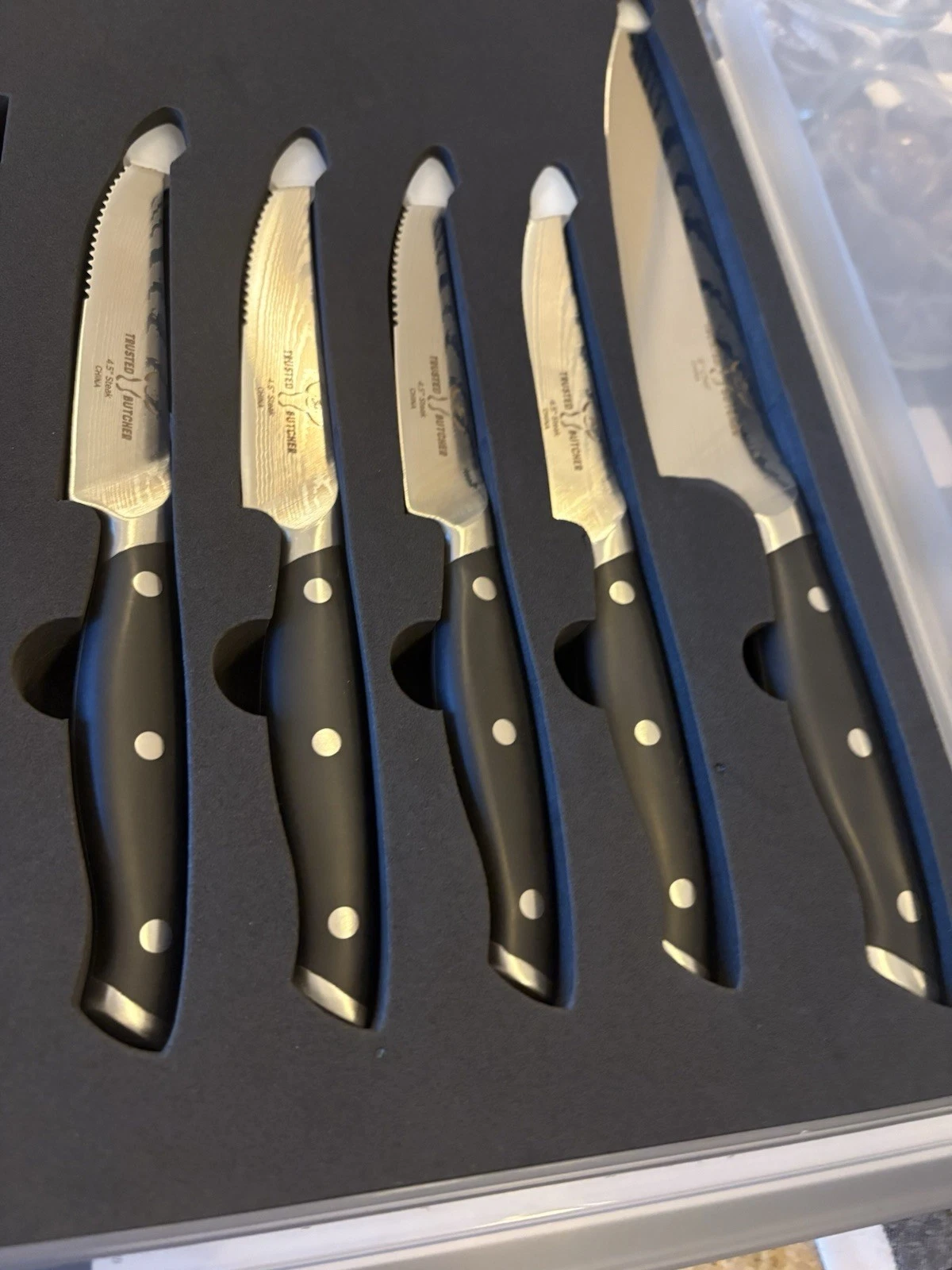 Trusted Butcher /Kitchen Knives - 6 Piece Set/NIB
Opens in a new window or tab