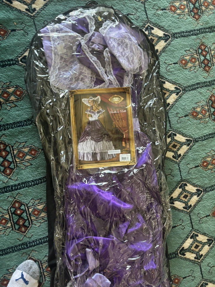 Disfraz de Bella del Sur de lujo de personaje de Halloween para adultos talla M Foto 3 de 4