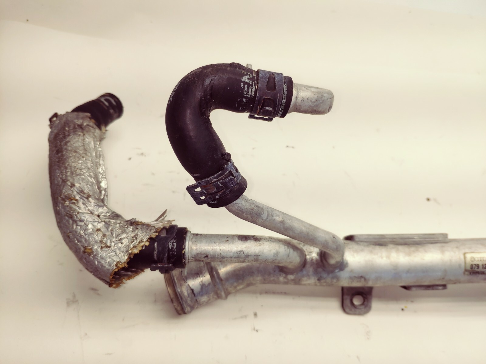 2007Audi A6 4.2L Rear Engine Coolant Cooling Water Pipe Hose Tube Assembly C10