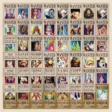 100Pcs Luffy One Piece Cartoon Sticker for Adults Teens Girls Water Bottles