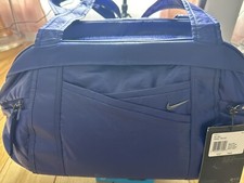 Nike Victory Gym Tote Bag Gym Overnight Blue Ba4904 455 Plus Pocket Book