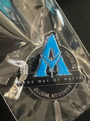 Disney Global Security Avatar Way Water Pin World Premiere Cast Member Exclusive