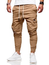 behype. Herren Cargo Chino-Hose Jogger Jeans-Hose 80-8393 NEU