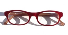 New Vtg 1998 L.A. Eyeworks Retro Eyeglasses - Red Brown Reva 759 Glasses