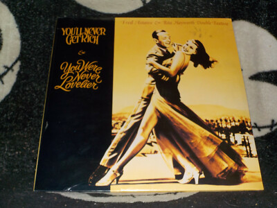 You'll Never Get Rich & You Were Never Lovelier NEW SEALED Laserdisc LD 