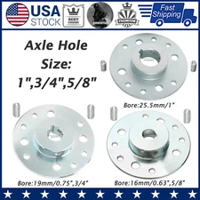 1" 3/4" 5/8" Axle Shaft Wheel Hub Adapter For Drive Chain Sprocket Wheel Go Kart