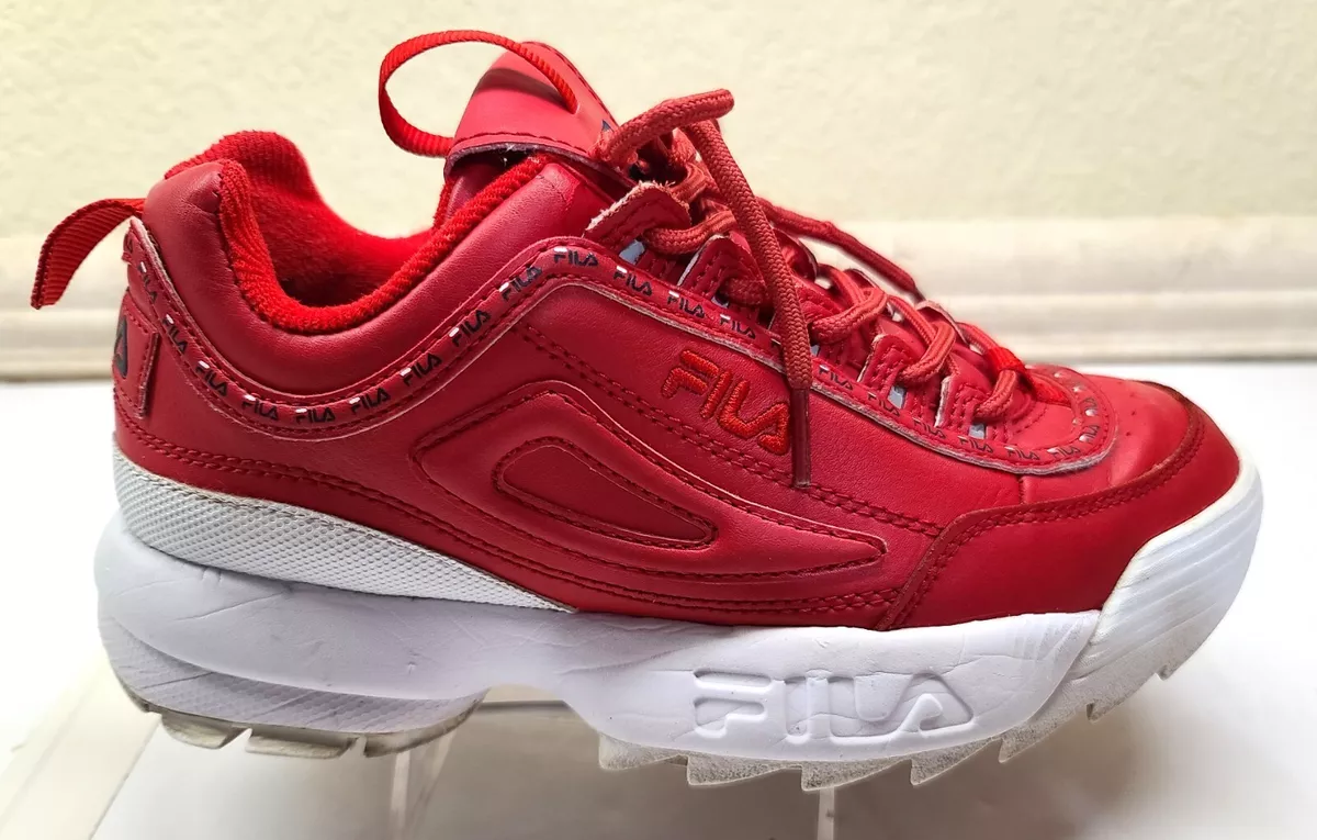 red fila shoes