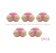 5 pcs Bum Stress Booty Bachelorette Party Favor