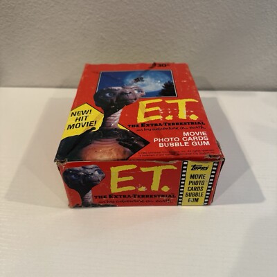 1982 Topps ET Extra-Terrestrial E.T. Trading Card Box Full 36 Unopened