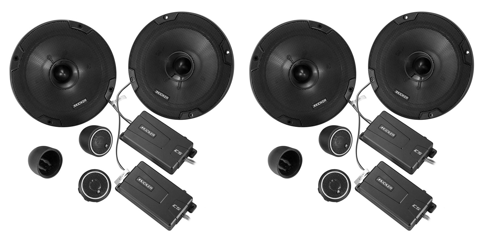 2 Пары автомобильных аудиокомпонентных динамиков KICKER 46CSS674 675 мощностью 600 Вт CSS67 4949000₽