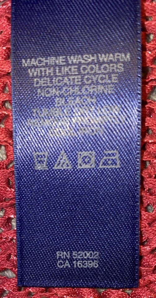 SUÉTER VINTAGE AÑOS 80 JH COLECCIONABLES CUATRO COLORES PUNTO CROCHET MUJER TALLA L Foto 4 de 4