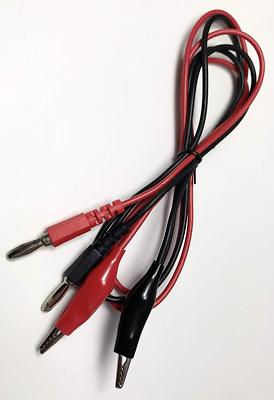 INKgrafiX® Prüfkabel - 1 Paar Bananenstecker Krokodilklemmen - Messleitung Messkabel Prüfkabel - IG00750 INKgrafiX® Prüfkabel - 1 Paar Bananenstecker Krokodilklemmen - Messleitung Messkabel Prüfkabel - IG00750