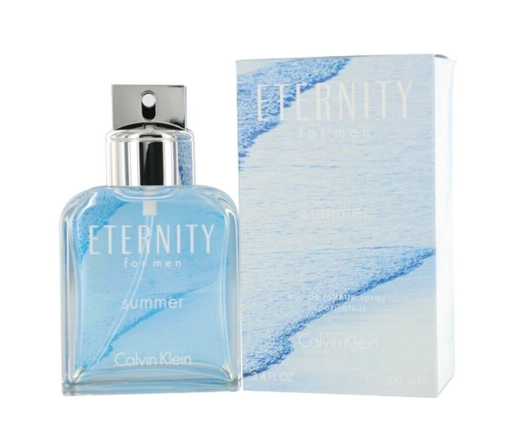 Eternity Summer 2010 by Calvin Klein EDT Spray for Men 3.4oz New