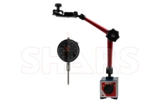 176Lbs Magnetic Base Holder Speed Set Fine Adjustment 1" Black Dial Indicator ^]