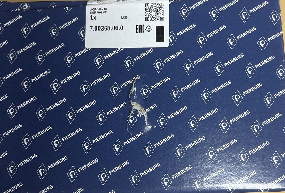 Válvula EGR para Volkswagen Beetle Jetta Golf Passat PIERBURG Foto 3 de 3