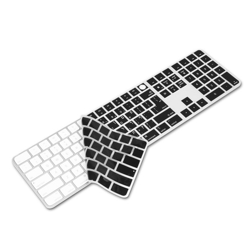 XSKN Hebrew Keyboard Cover for 2021 24" iMac Magic Keyboard and Numeric A2520 - 第 8/10 張圖片