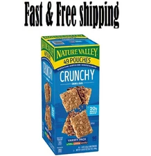 Nature Valley Crunchy Granola Bars, Variety Pack (49 ct.) Free Shipping