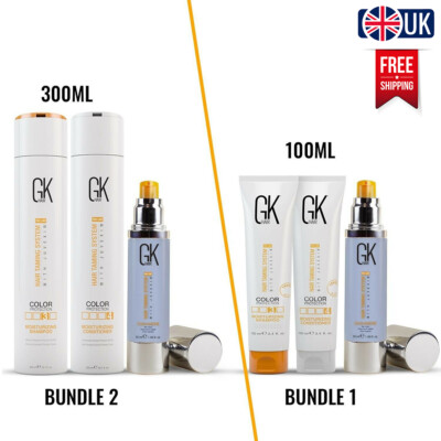 GK Hair Women Moisturizing Shampoo & Conditioner Free Cashmere 50ml Sulfatfrei