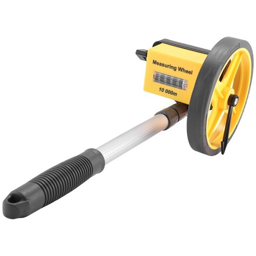 Roue De Mesure Mécanique TPR - Gamme 0-9999.9 M, Diamètre Roue 450-1050 Mm | Pour BTP, Géomètres, Mesure De Distances