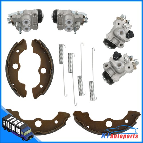 Front Brake Wheel Cylinders W/Shoes Hole Plug Kit for Honda TRX400FW