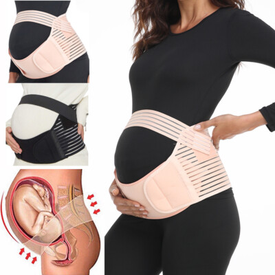 Pregnancy Maternity Band Lumbar Back Support Belt Waist Belly Bump Brace Strap