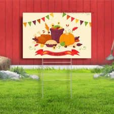 No Shooting Indoor Outdoor Yard Sign with metal stakes