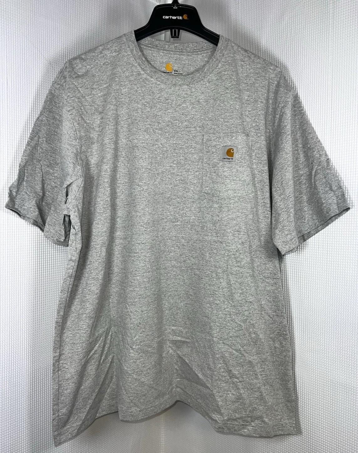 Carhartt Shirt Men's 2X Original Fit Short Sleeve T-shirt Pocket PP60