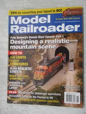 MODEL RAILROADER MAGAZINE NOV 2006 N SCALE E7 WITH SOUND DESIGN A MOUNTAIN SCENE