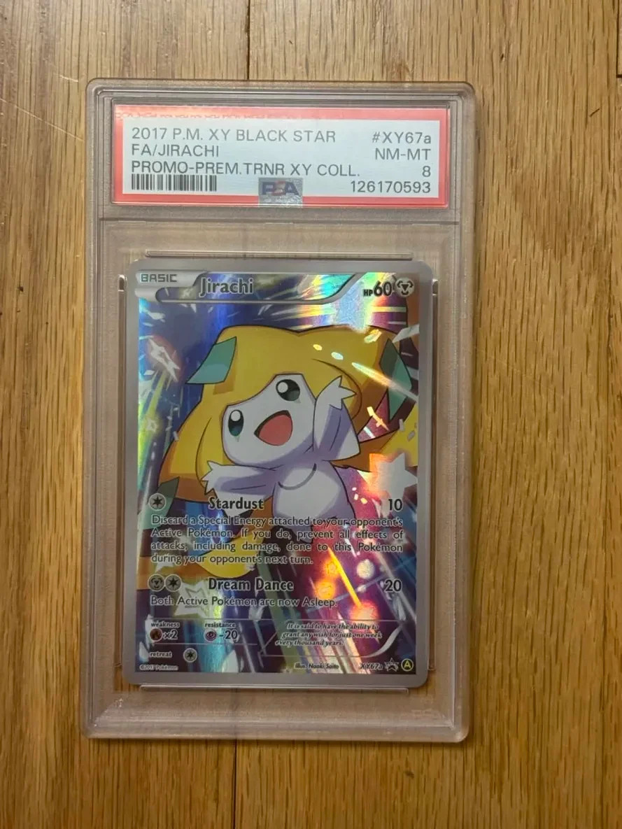 PSA 8 Jirachi - a XY67A Alternate Art Holo | eBay