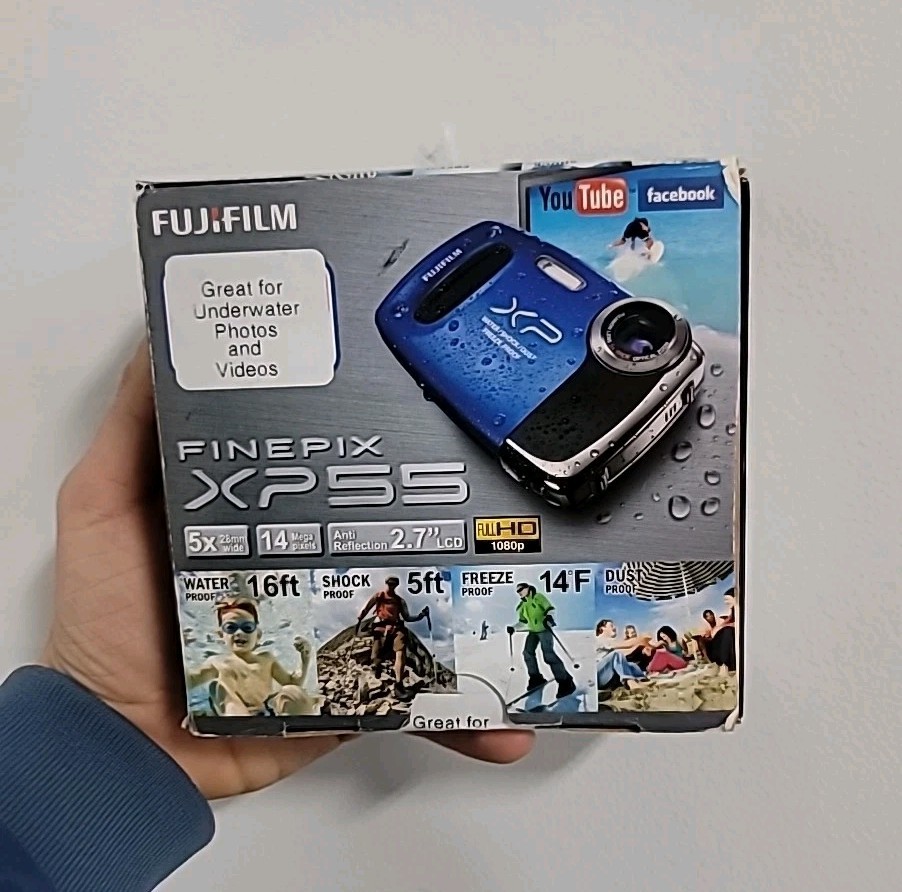 Buy Fujifilm FinePix XP Series XP50 14.4MP Digital Camera - Blue