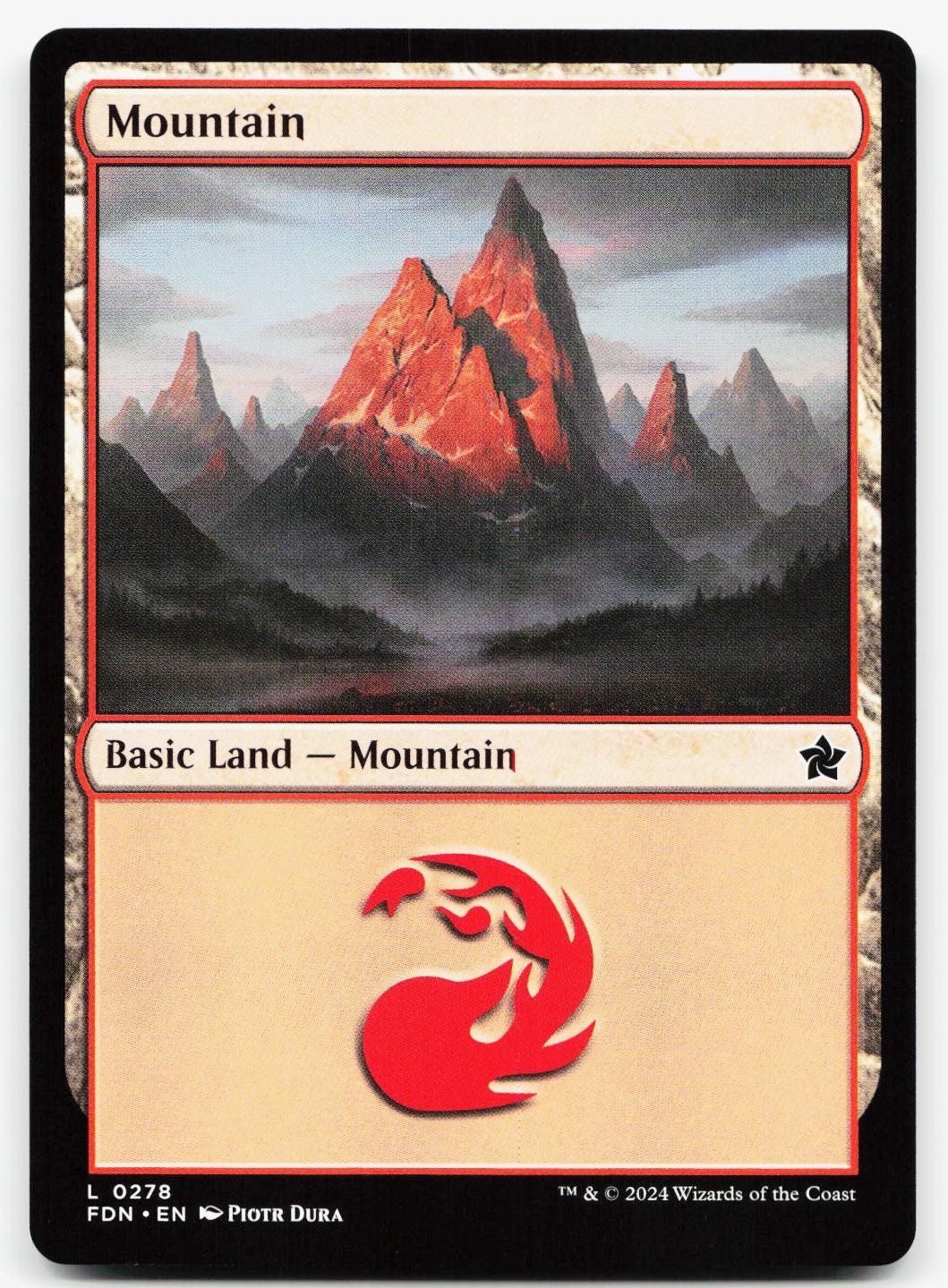 MOUNTAIN (0278) 278 LAND FOUNDATIONS NM MTG