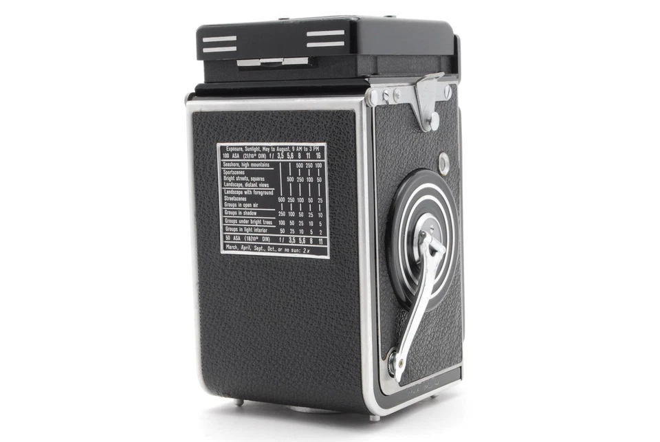 [COMO NUEVA] Cámara automática Rollei Rolleiflex 3,5A MX Xenar 75 mm f/3,5 TRL de Japón Foto 4 de 4