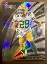 2025  Select - Club Level Xavier McKinney #266 Silver Prizm Green Bay Packers