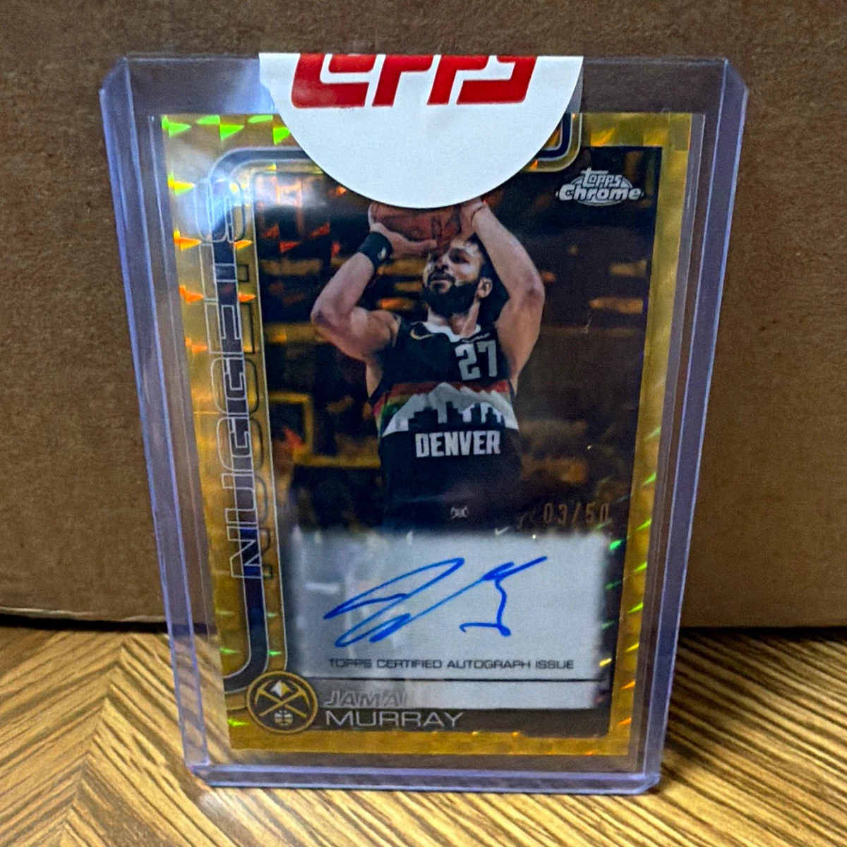 25+ Jamal Murray Basketball Autographed Sports Trading Cards