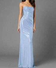 Jovani Kinley Long Formal Prom Dress Light Blue