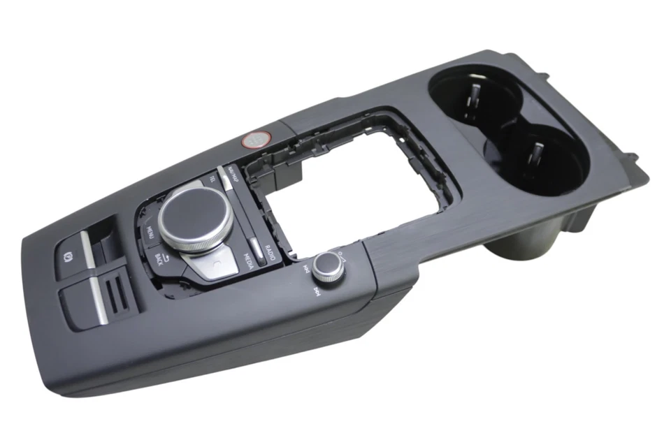 Conjunto de panel de ajuste de consola central delantera Audi RS3 S3 A3 2017-2020 OEM Foto 2 de 4