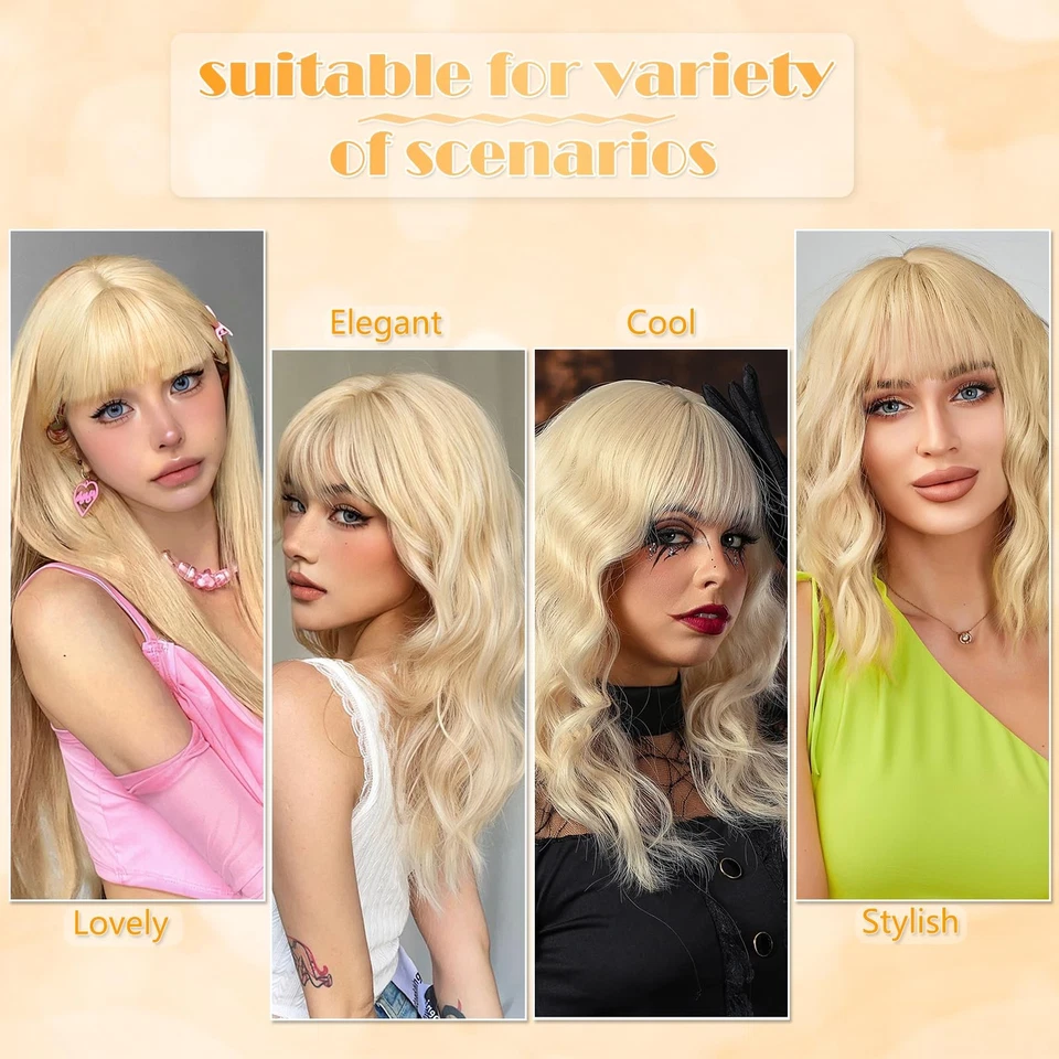 Topper per Capelli Clip Frangia, Capelli Hair Sottile Frangia Clip Capelli Frang - Immagine 4 di 4