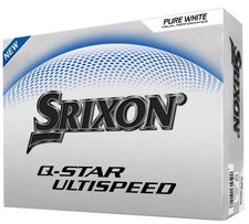 New Srixon Q-Star Ultispeed Golf Balls 1-Dozen White