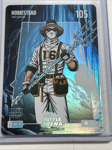 2026 Bo Jackson Battle Arena HOMESTEAD Nick Kurtz Rookie Card Chill Ice Foil